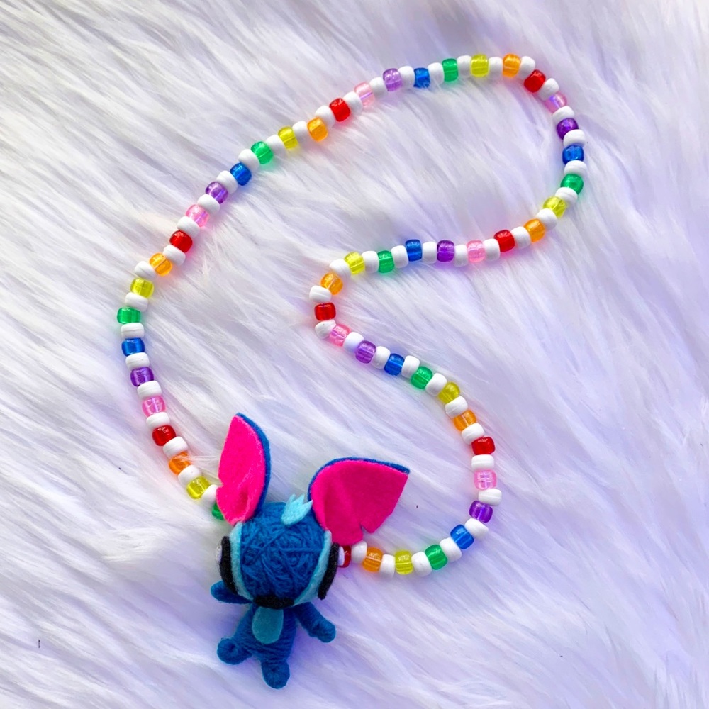 Stitch Kandi Necklace